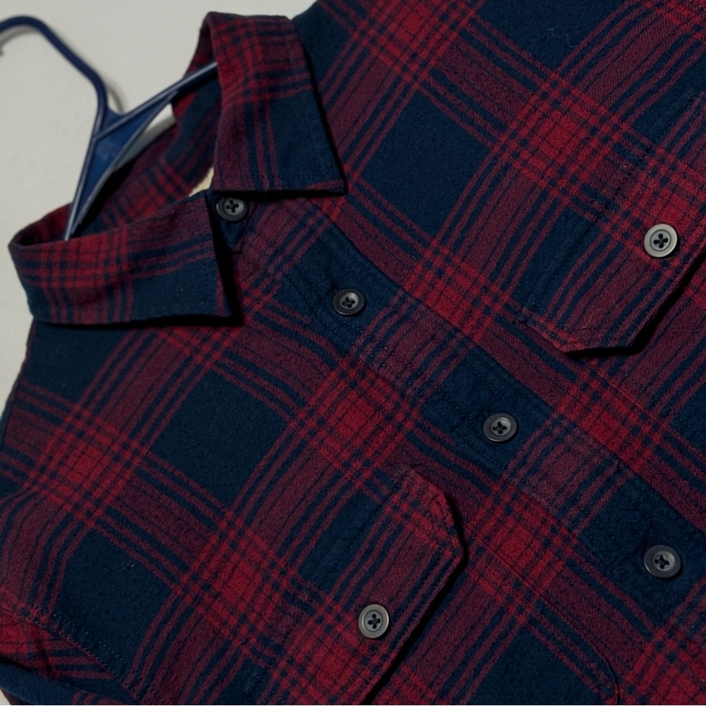 NEW Old Navy Plaid Flannel Sherpa Lined Shacket Jacket Size‎ M Perfect